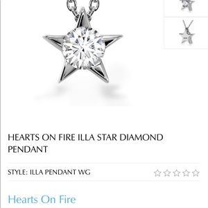 Hearts On Fire ILLA Star Pendant